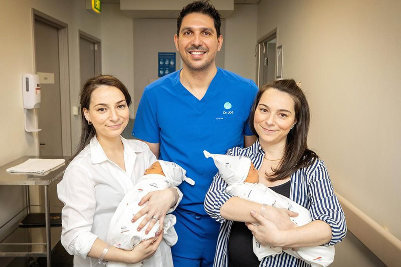 Epworth welcomes two newborns to identical twins on same day - Epworth HealthCare